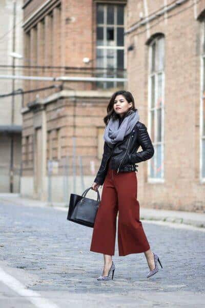 how to wear culottes