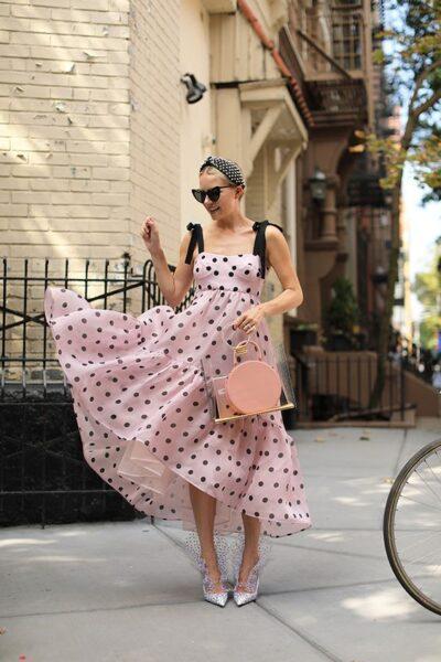 polka dots dress