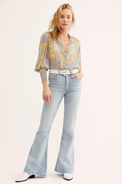 flared jeans 2021 fashion
