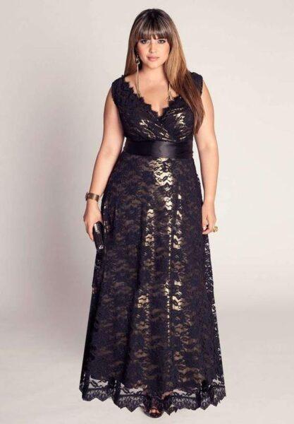 lace style for plus size