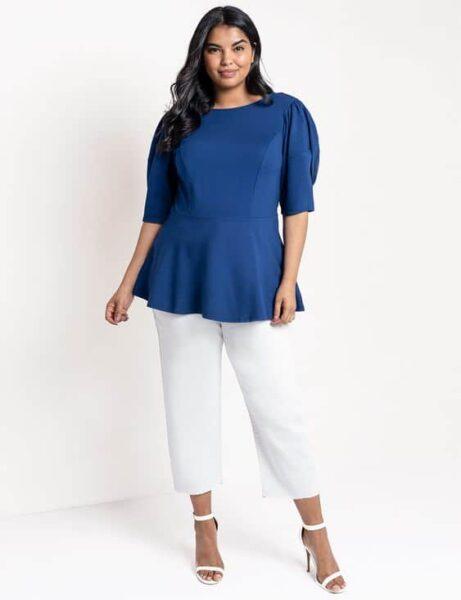 How To Wear plus sized Cropped Pants