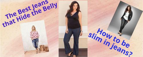 The Best Jeans that Hide the Belly 