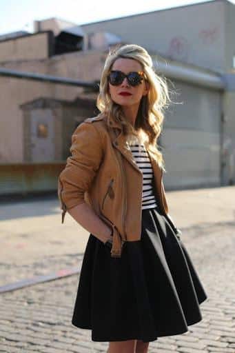skirt outfits for winter