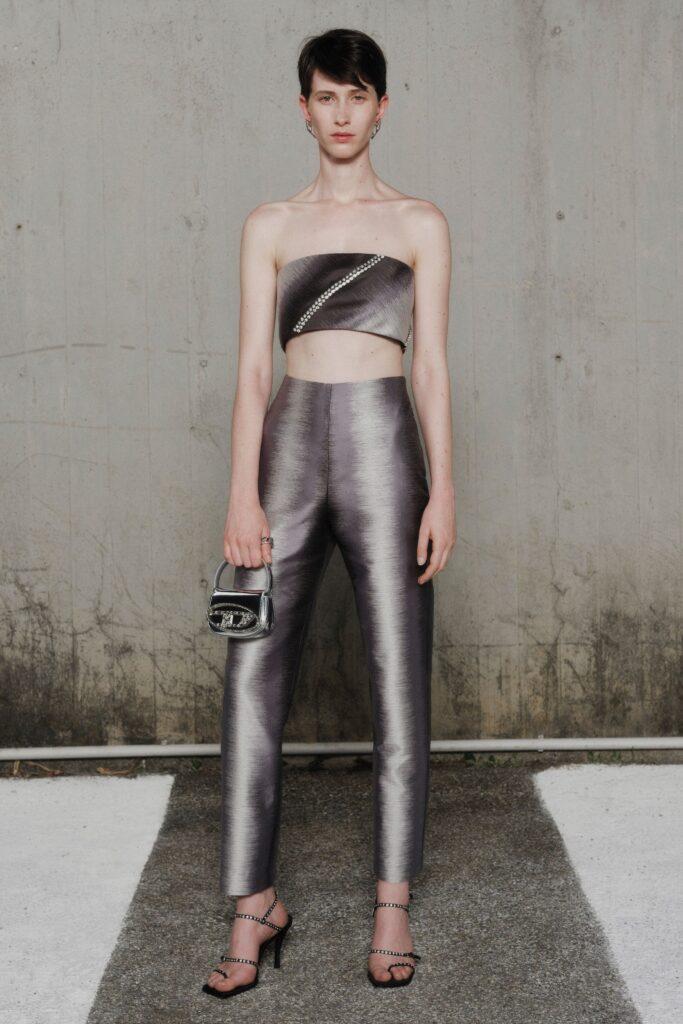 metallic leather pants 2022