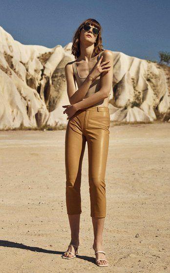 fashion women's leather pants 2022