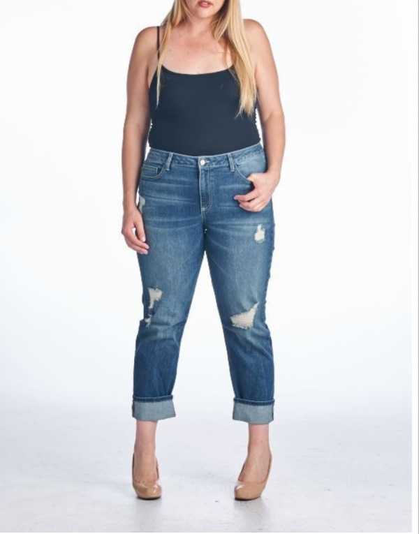 mom jeans for plus size