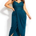 Women's Plus Size Dress for Big Bust and Tummy